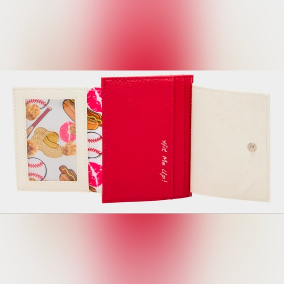 Betsey Johnson Baseball Wallet - Picture 4 of 8